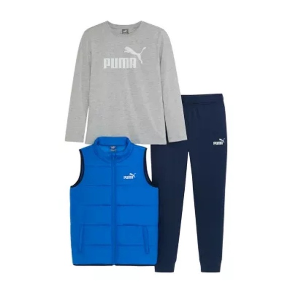PUMA Youth 3 piece track set Sz Large retail $80 - Picture 2 of 9